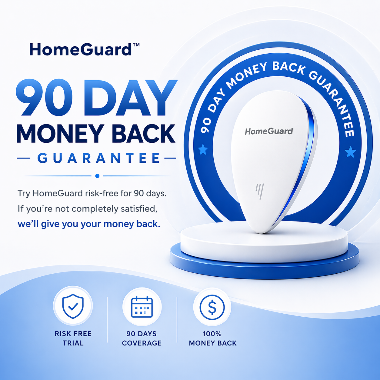 HomeGuard™ Ultrasonic Pest Repeller