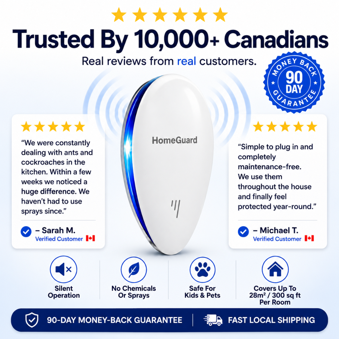 HomeGuard™ Ultrasonic Pest Repeller